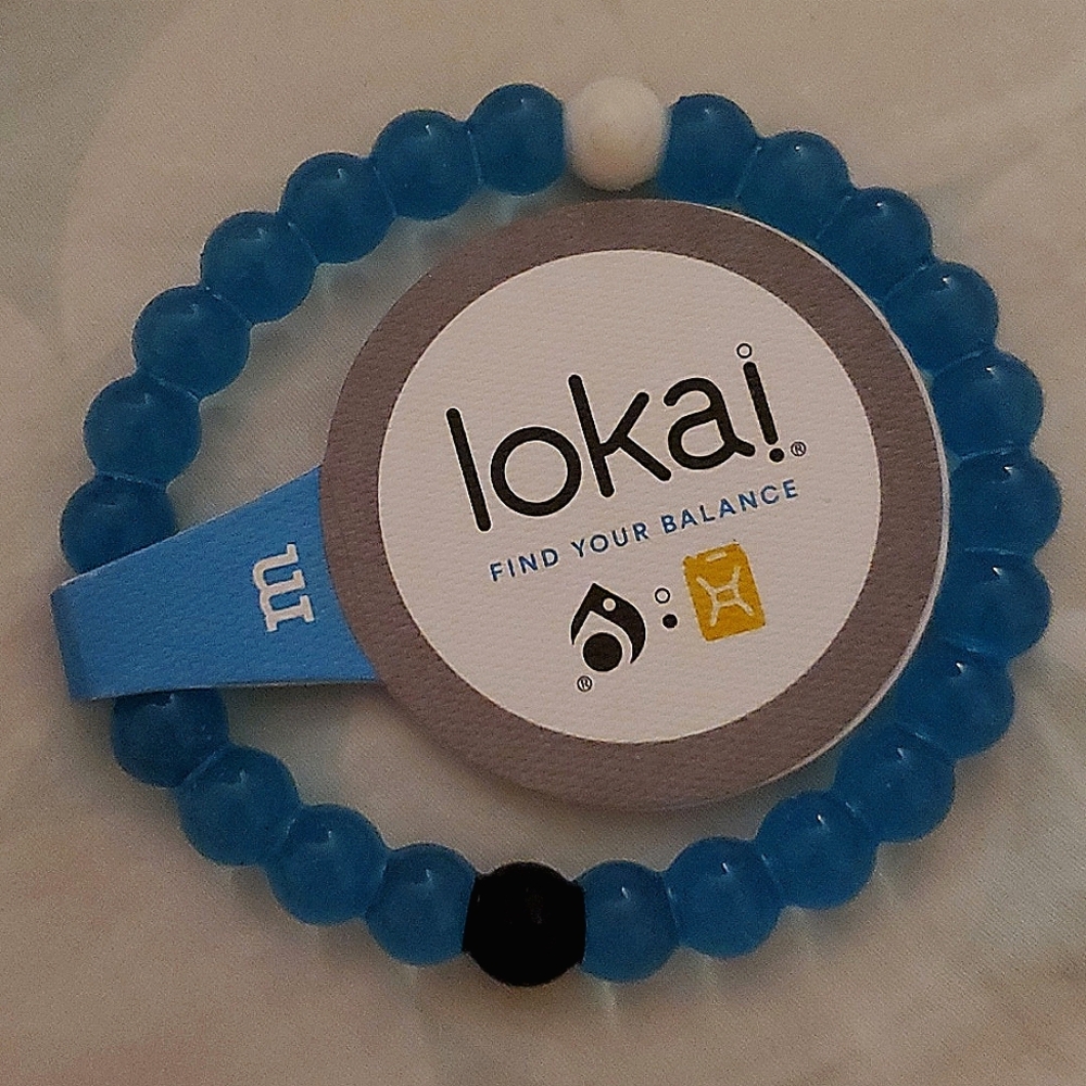 Genuine Lokai Ocean Blue Bracelet